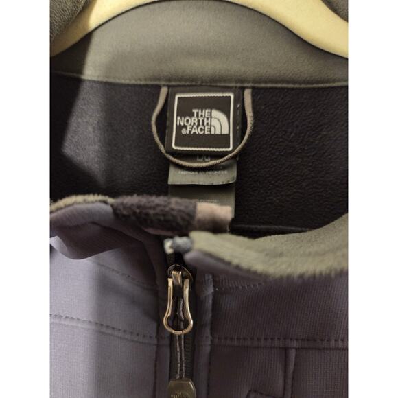 The North Face TNF Apex Gray Softshell Jacket Mens Size Large Full Zip Outdoors - Picture 4 of 10